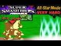 Smash Remix HD Textures Gameplay All Star Mode Metal Mario VERY HARD