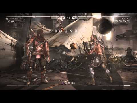 Mortal Kombat X Erron Black vs Kano