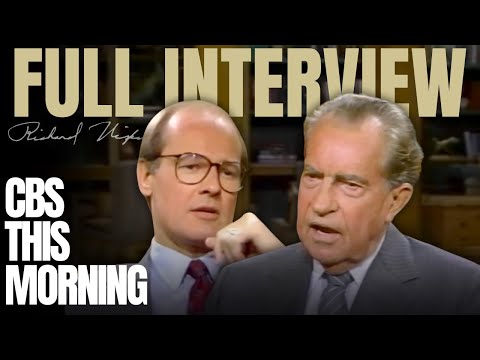 Richard Nixon Takes Tough Questions On CBS This Morning (1990)