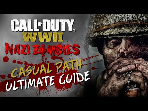 Casual Path MADE EASY! Ultimate Final Reich EASTER EGG Guide! (COD: WWII)