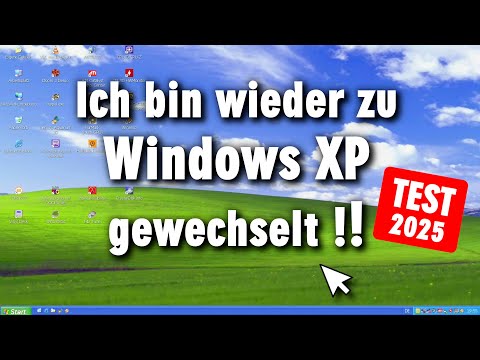 Ich bin zu Windows XP gewechselt ... und das in 2025 !!