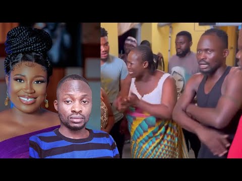 MOVIE SET SCATTER AS ACTRESS DAMILOLA ONI REFUSE TO KISS JIGAN BABA OJA