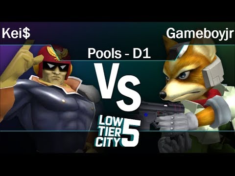 LTC 5 - SU | Kei$ (C Falcon) vs KS | Gameboyjr (Fox) Pools - D1 - Melee