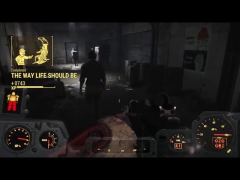 Destroying Acadia With The Townsfolk - Quest Ending Dialogue - Fallout 4 Far Harbor DLC