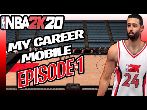 NBA 2K20 Mobile My Career Ep 1 | The Introduction DRL Bryant 1st Game