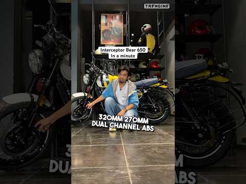 Thumbnail for Interceptor Bear 650 in a minute | Royal enfield | Trengine #automobile #bear650 by Automobile