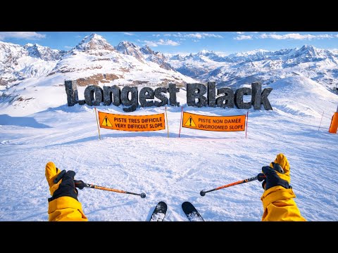 Sache | 10km Black Run in Tignes