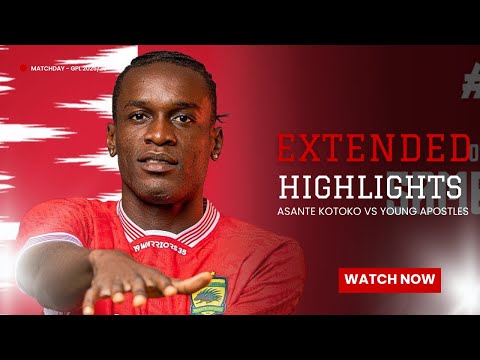 HIGHLIGHTS: Asante Kotoko vs Young Apostles | Gyau Brilliance, Samba Winner | Matchday 7
