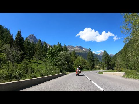 Pyrenäen-Motorradtour 2022 – Tag 02 - Lauterbrunnen (CH) bis Albertville (FR)
