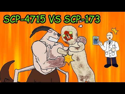 SCP-4715 VS SCP-173 (SCP Animation)