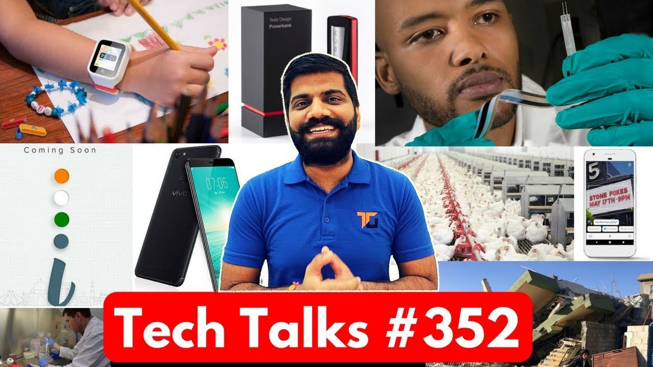 Tech Talks #352 - Vivo V7, Xiaomi i Device, Facebook Watch, Tesla Powerbank, Dual SIM iPhone