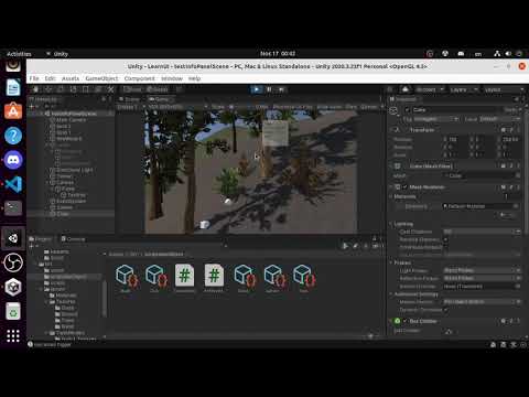 2021.11.17 00-42 Object info in runtime system. Base interaction.