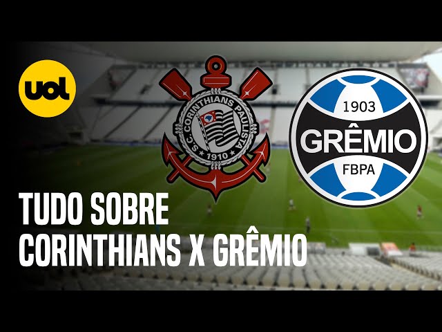 Grêmio x Corinthians ao vivo: onde assistir ao jogo do Brasileirão