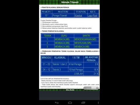 Tilawati (Learning the Quran) easily Video