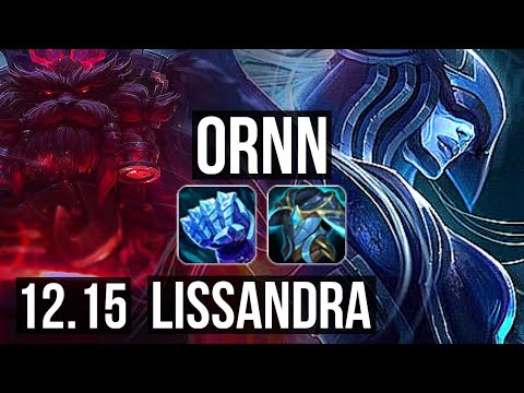 ORNN vs LISS (MID) | 1/0/7, 1400+ games, 1.5M mastery | NA Master | 12.15