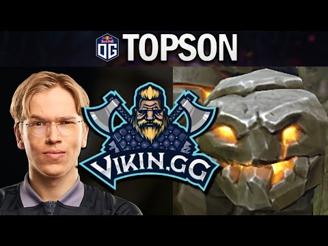 OG.TOPSON TINY VERSUS VIKIN GG - DOTA 2 7.27 GAMEPLAY