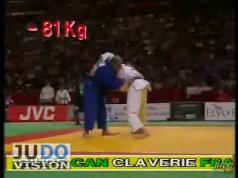 JUDO 2000 Tournois de Paris: Alexandru Ciupe (CAN) - Cedric Claverie (FRA)