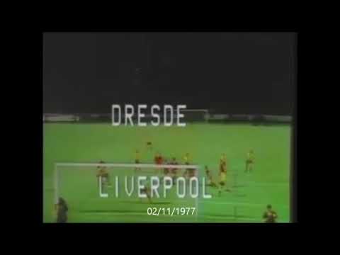 Dynamo Dresden v Liverpool European Cup 2nd Rd 2nd Leg 02-11-1977