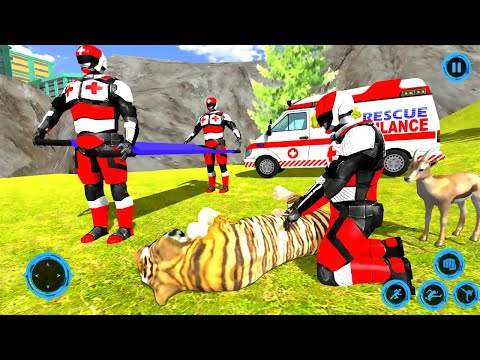 Light speed hero: Animal Rescue Robot Superhero- Best Android IOS Gameplay