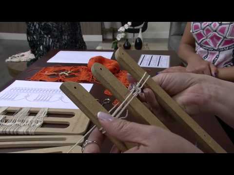 Mulher.com 04/02/2015 3-Color Double Staple Loom Tunic Part 1