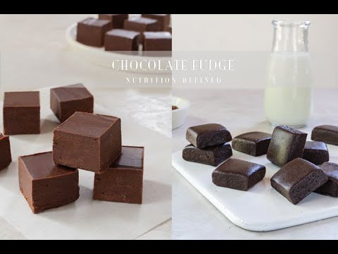 Easy Chocolate Fudge - Raw & Cooked | Vegan (Dairy-Free), Refined-Sugar Free