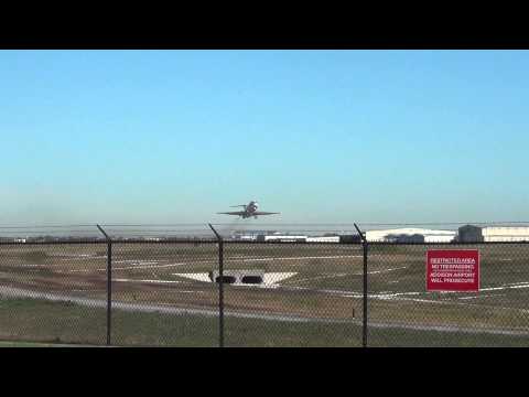 Ameristar Douglas DC-9-15F Departs Addison Airport
