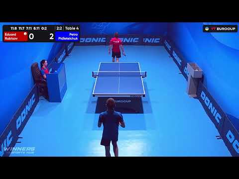 18:50 Eduard Rubtsov - Petro Pidleteichuk 01.09.2023 TT Euro.Cup Ukraine Master. Table 4