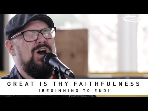 ONE SONIC SOCIETY FT. MIKE WEAVER - Great Is Thy Faithfulness (Beginning To End): Song Session