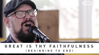 ONE SONIC SOCIETY FT. MIKE WEAVER - Great Is Thy Faithfulness (Beginning To End): Song Session