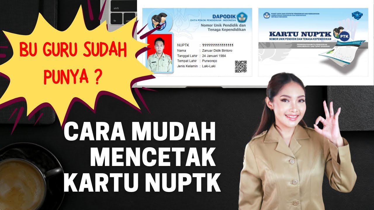 Cara Mencetak Kartu NUPTK Online Terbaru Tahun 2023 #nuptk
