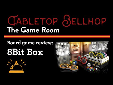 8bit Box Review - A board game system for playing retro video game style games from Iello.