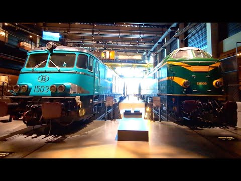 A visit to the Train World museum in Brussels