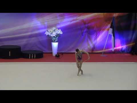 Polina Murashko clubs junior final Eesti MV 2019