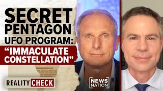 Pentagon UAP program Immaculate Constellation revealed - Shellenberger (NewsNation Reality Check)