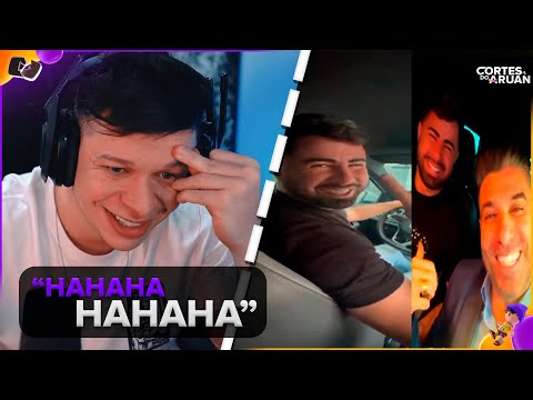 ARUAN REAGE: MUDINHO DA UBER FOI TROLLAR O TCAR E SAIU TROLLADO VEJA A RESENHA - Cortes do Aruan