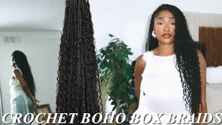 Crochet Boho Box Braids: My 2 Month Review of an Effortless Style | cassiekaygee