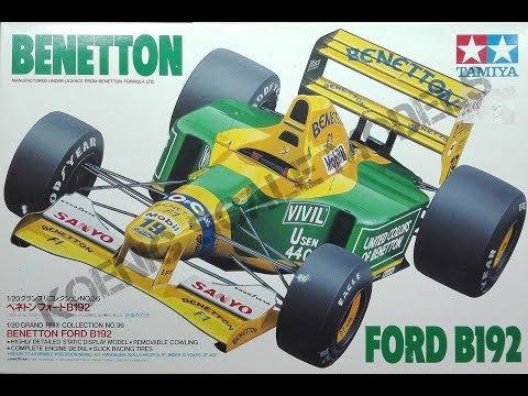 Benetton Ford B-192 Model Car by Tamiya 