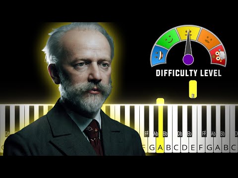 Waltz of the Flowers (The Nutcracker) - Tchaikovsky | MEDIUM Piano Tutorial + Sheet Music (PDF)