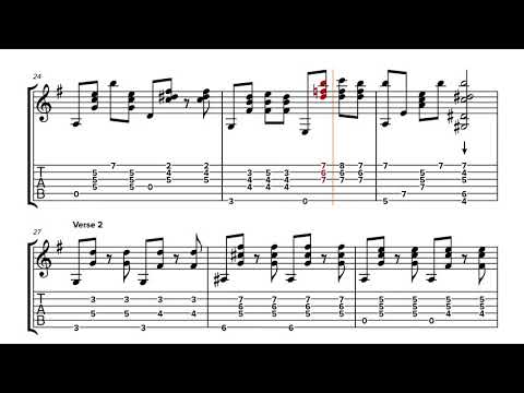 Perdido de Amor - Luiz Bonfá (Tabs/Transcription)