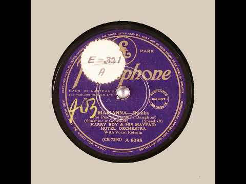 MARIANNA   HARRY ROY & HIS MAYFAIR HOTEL ORCHESTRA   PARLOPHONE