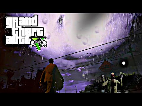 GTA V - MENCOBA BERTAHAN DI MASSACRE MODE! SIMULASI KIAMAT LOS SANTOS?