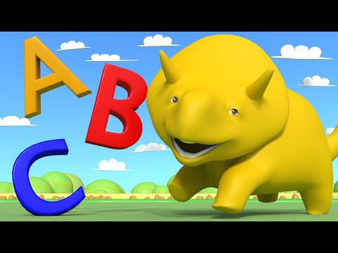 Lerne mit Dino - Dino lernt das ABC - Dino dem Dinosaurier 👶 Lehrreiche Cartoons für Kinder