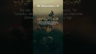 Download lagu al-munafiqun ayat 10 #alquran #shorts #murottal mp3