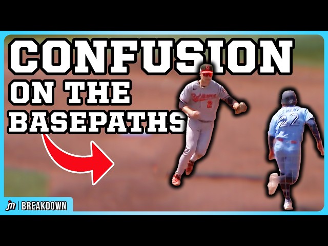 Umpires don't call the runner out for leaving the baseline, a breakdown
