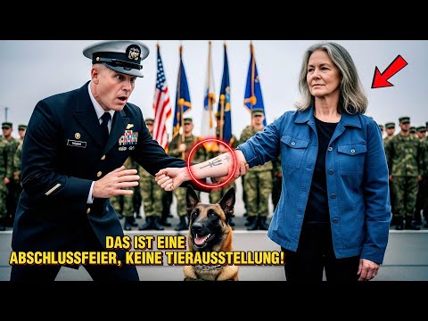 Sie kam zur K9-Abschlussfeier – bis der SEAL-Kommandeur ihr Tattoo sah und erstarrte