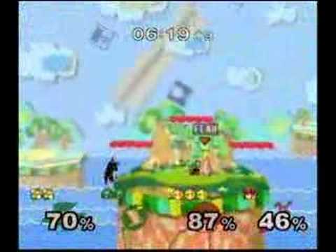 Sylar(Fox) & Omni(Samus) vs Flan(Peach) and Leek(Marth) 3/3