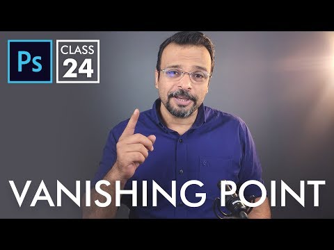 Vanishing Point Filter Adobe Photoshop for Beginners Class 24 Urdu Hindi Eng Sub