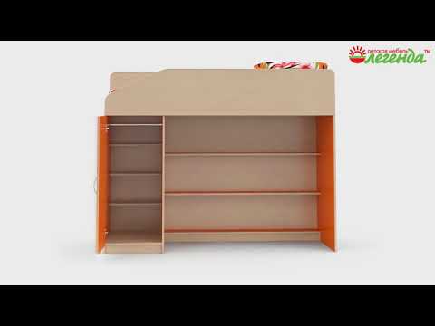 Кровать чердак Легенда 11