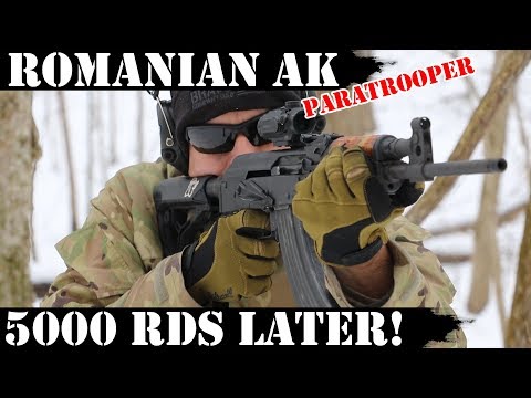 Romanian Paratrooper AK: 5,000 Rounds later!