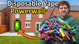 I Powered My House Using 500 Disposable vapes